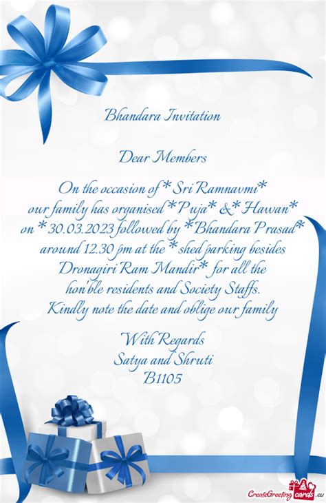 Dear members, our .